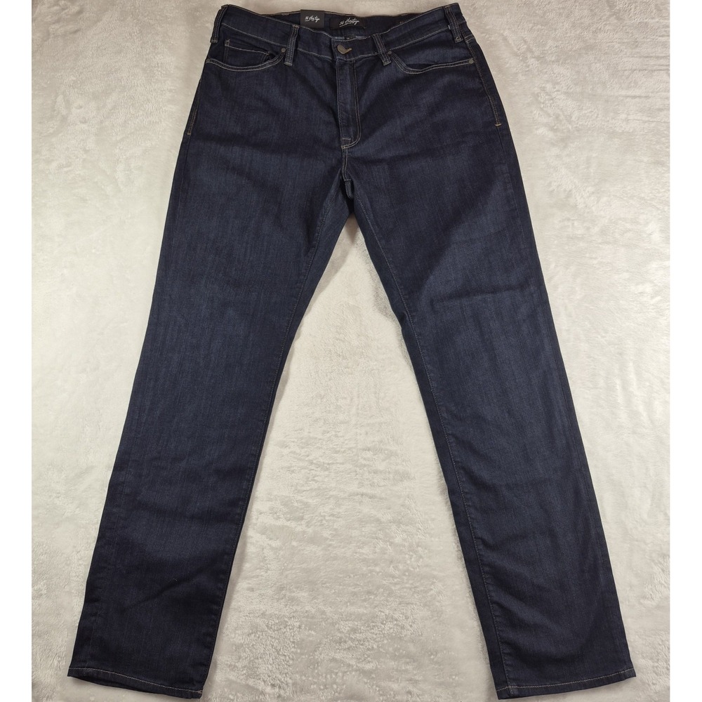 34 Heritage Charisma Jeans Men's 38x34 Blue Denim Straight Leg Stretch NWT